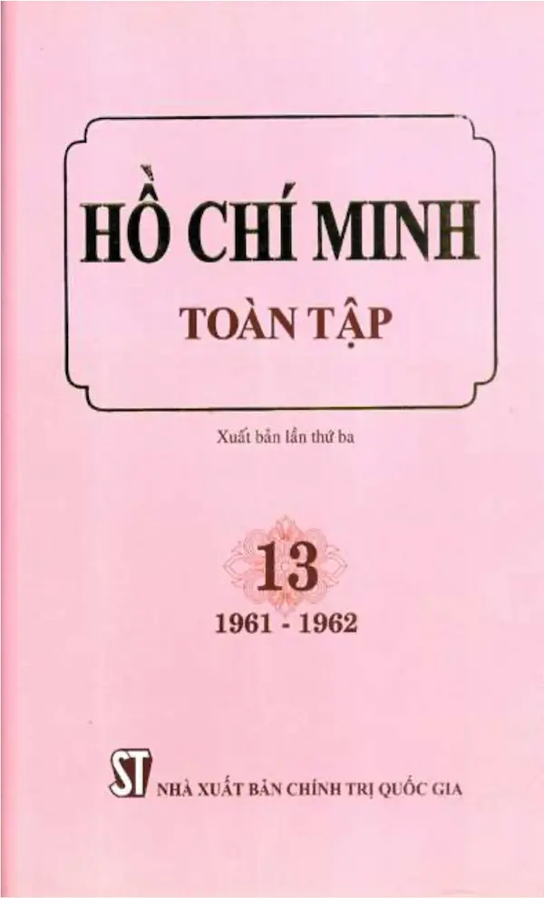 Hồ Chí Minh Toàn Tập – Tập 13