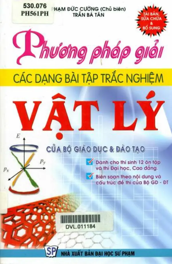 Phương Pháp Giải Các Dạng Bài Tập Trắc Nghiệm Vật Lý