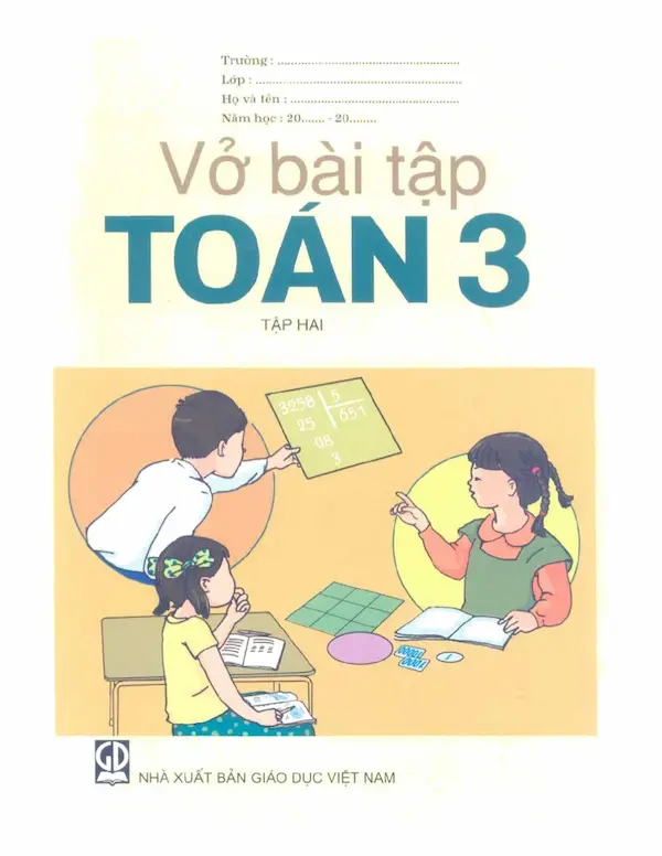 Vở Bài Tập Toán Lớp 3 Tập 2