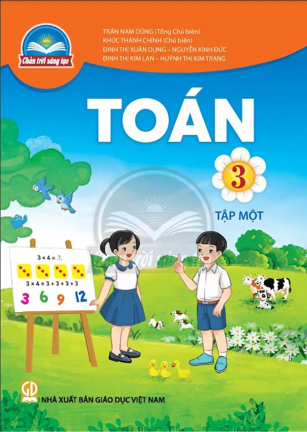 Toán 3 Tập Một – Chân trời sáng tạo