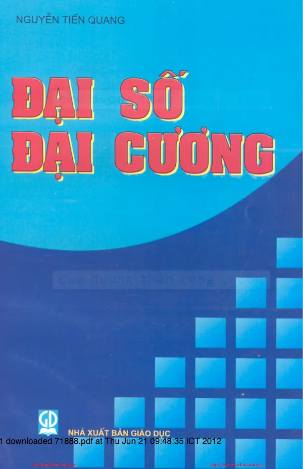 Đại Số Đại Cương