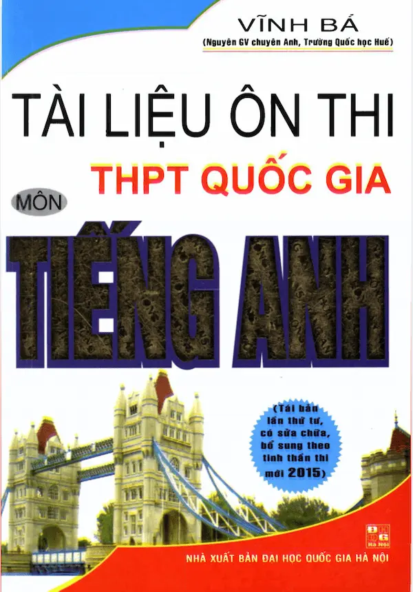 Tài liệu ôn thi THPT quốc gia môn Tiếng anh