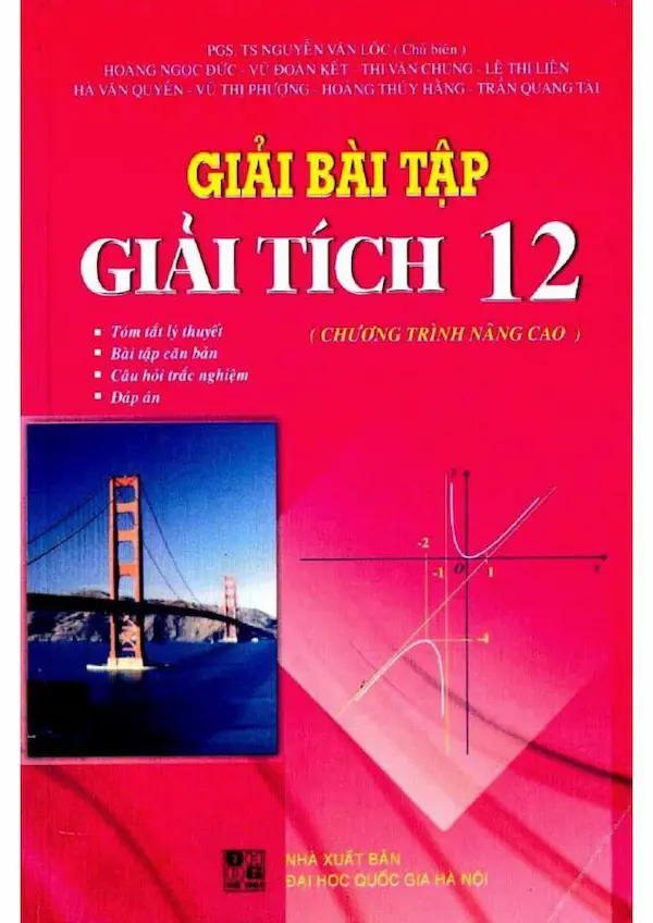 Giải Bài Tập Giải Tích 12 Nâng Cao