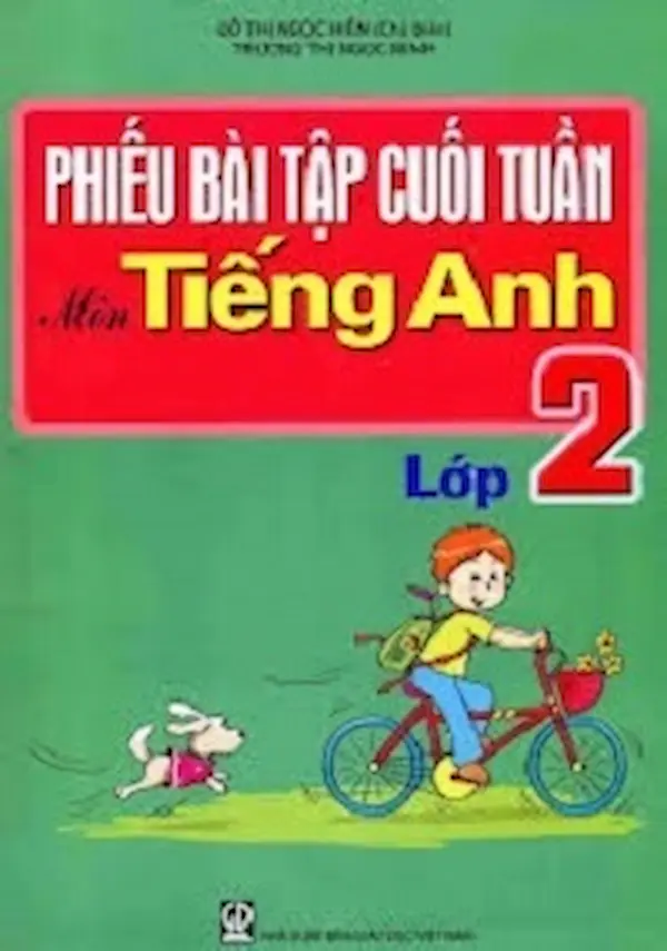 Phiếu bài tập cuối tuần môn tiếng anh lớp 2