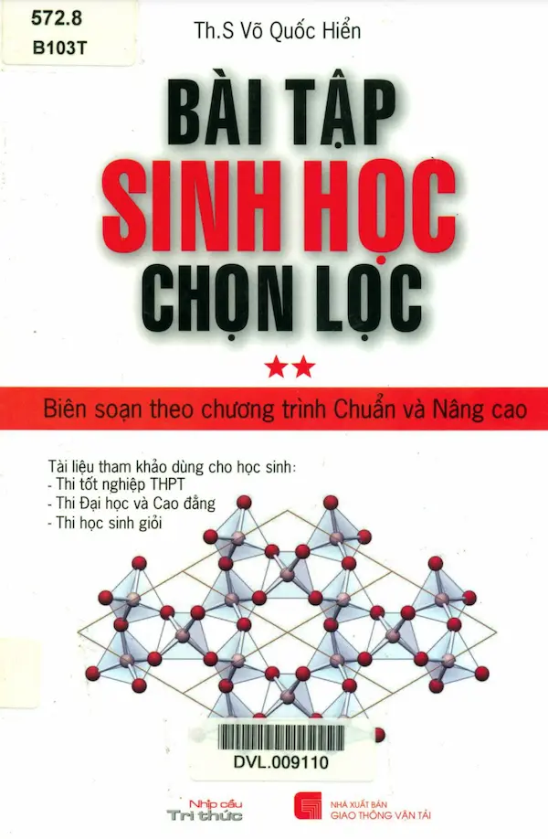 Bài Tập Sinh Học Chọn Lọc Tập 2