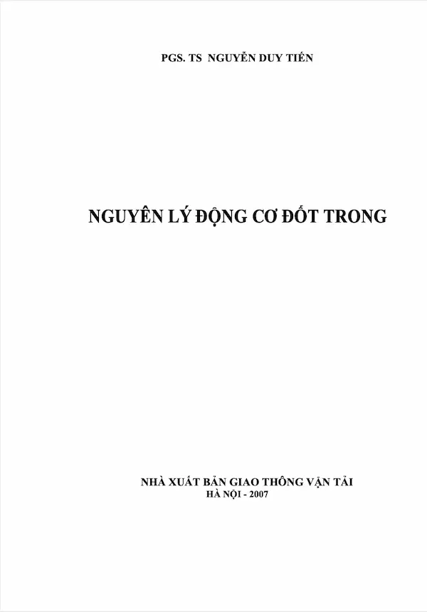 Nguyên Lý Động Cơ Đốt Trong