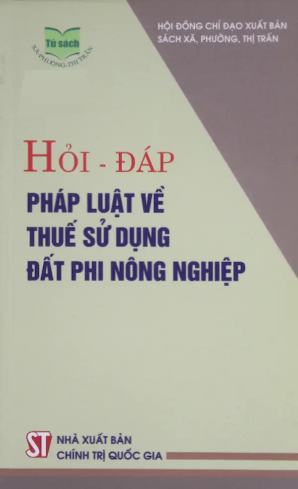 Hỏi – Đáp Pháp Luật Về Thuế Sử Dụng Đất Phi Nông Nghiệp