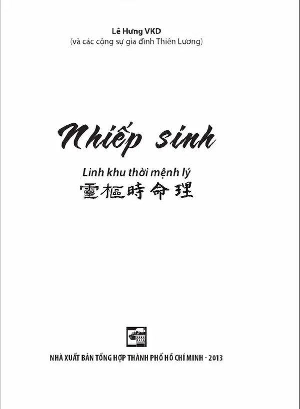 Nhiếp Sinh – Linh Khu Thời Mệnh Lý