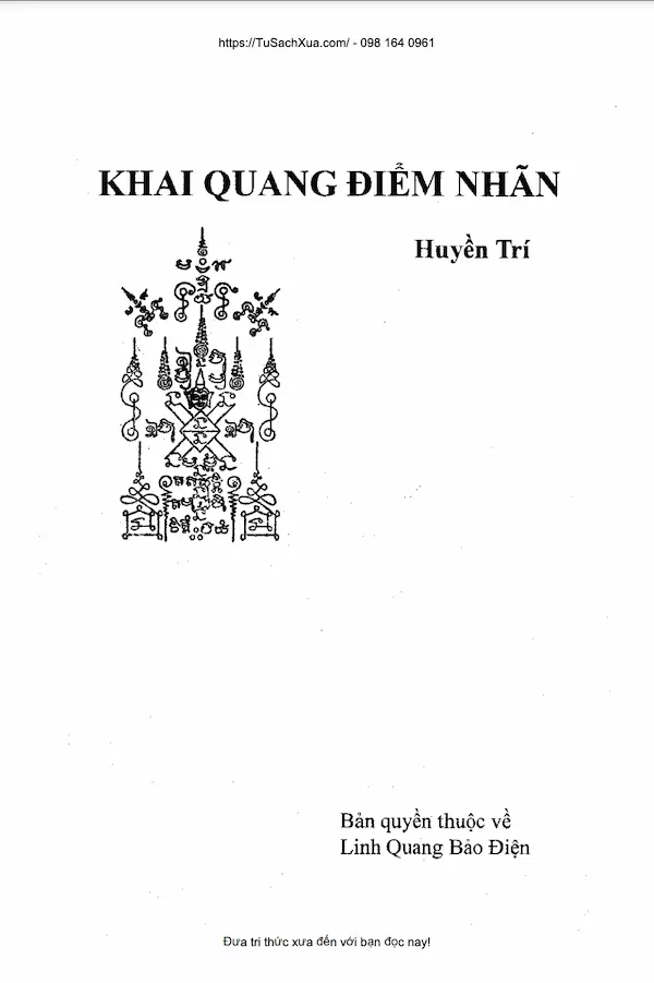 Khai Quang Điểm Nhãn