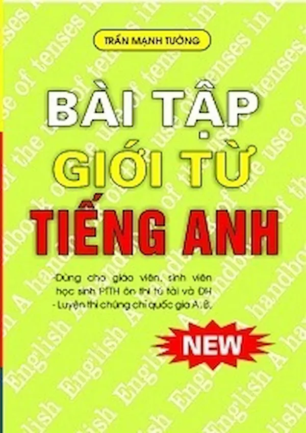 Bài Tập Giới Từ Tiếng Anh – Trần Mạnh Tường