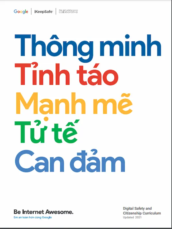 Chương trình học “Be Internet Awesome”