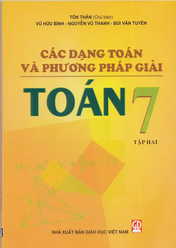 Các Dạng Toán Và Phương Pháp Giải Toán 7 Tập 2