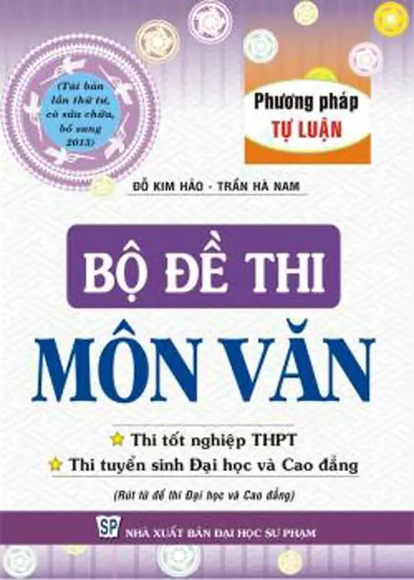 Bộ Đề Thi Môn Văn – Phương Pháp Tự Luận