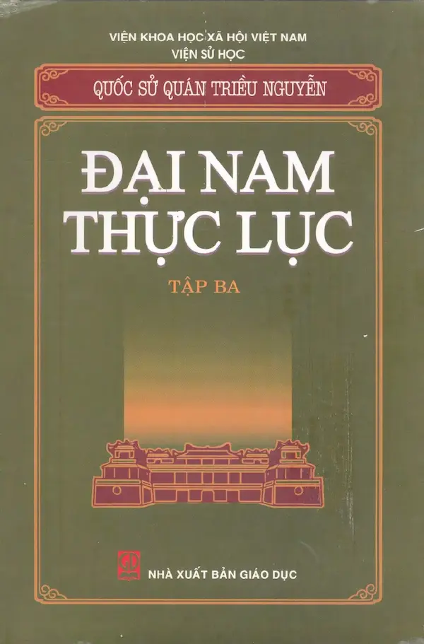 Đại Nam Thực Lục – Tập 3