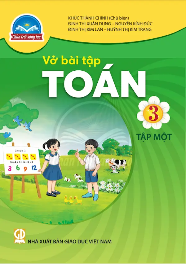 Vở Bài Tập Toán 3 Tập Một – Chân Trời Sáng Tạo