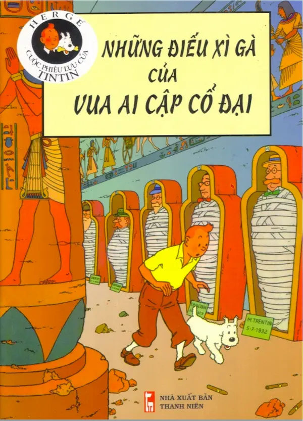 Những cuộc phiêu lưu của Tintin – Những điếu xì gà của vua Ai Cập cổ đại