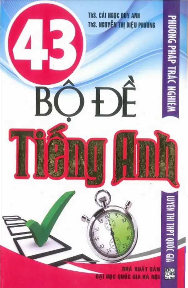 43 Bộ Đề Tiếng Anh