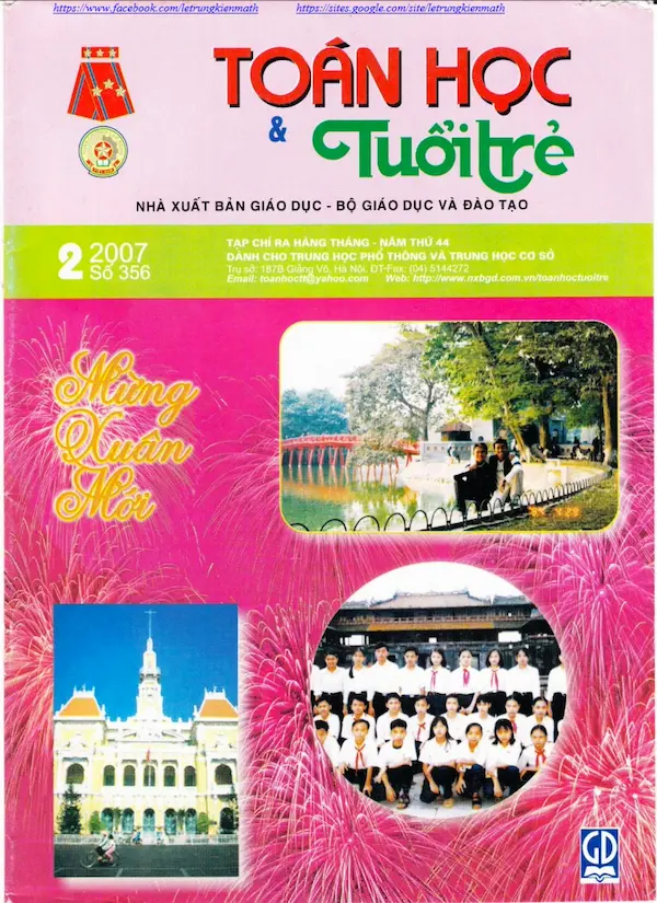 Tạp chí Toán Học và Tuổi trẻ số 356 tháng 2 năm 2007