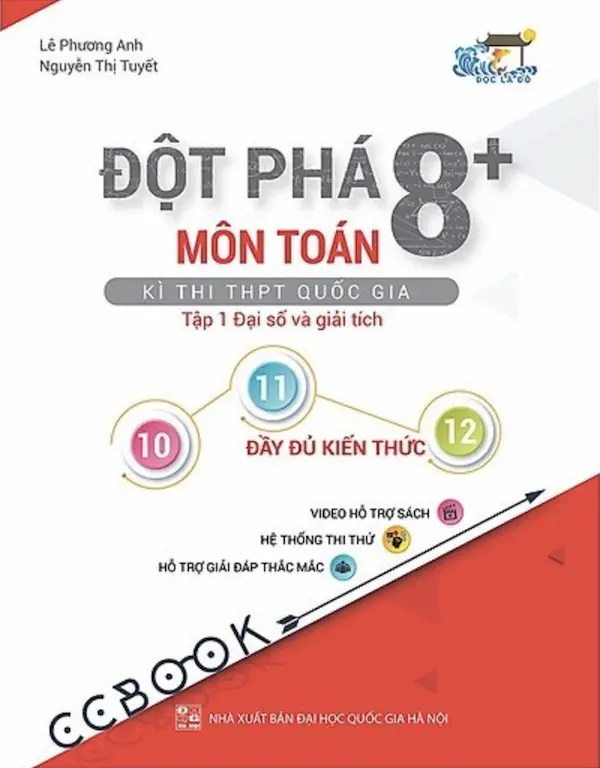 Đột Phá 8+ Môn Toán Kì Thi THPT Quốc Gia Tập 1: Đại Số Và Giải Tích