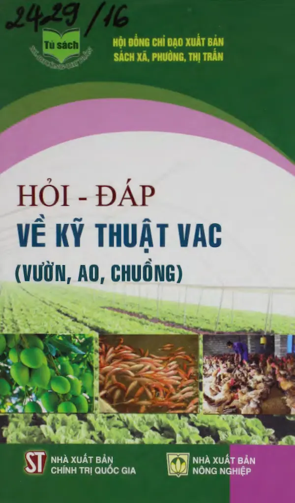 Hỏi – Đáp Về Kỹ Thuật VAC (Vườn, Ao Chuồng)