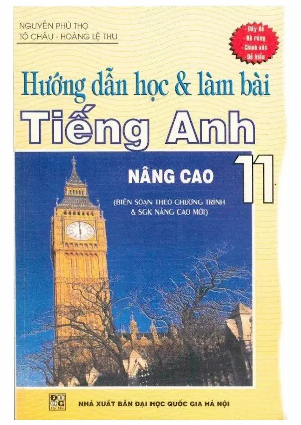 Hướng Dẫn Học và Làm Bài Tiếng Anh 11 Nâng Cao