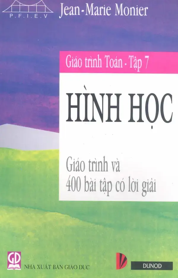 Giáo trình Toán – Tập 7: Hình học