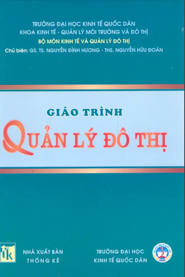 Giáo trình Quản lý Đô Thị