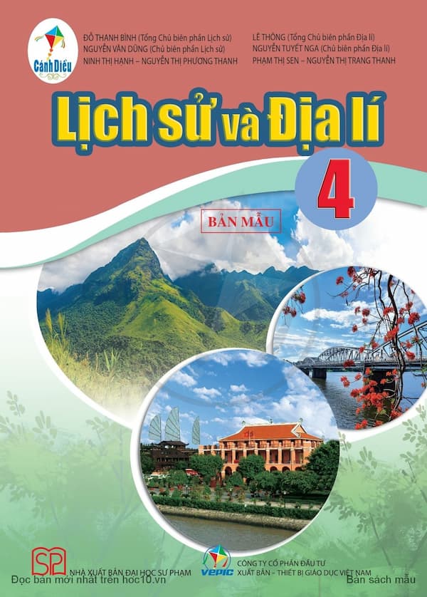 Lịch sử và Địa lí 4 – Cánh diều