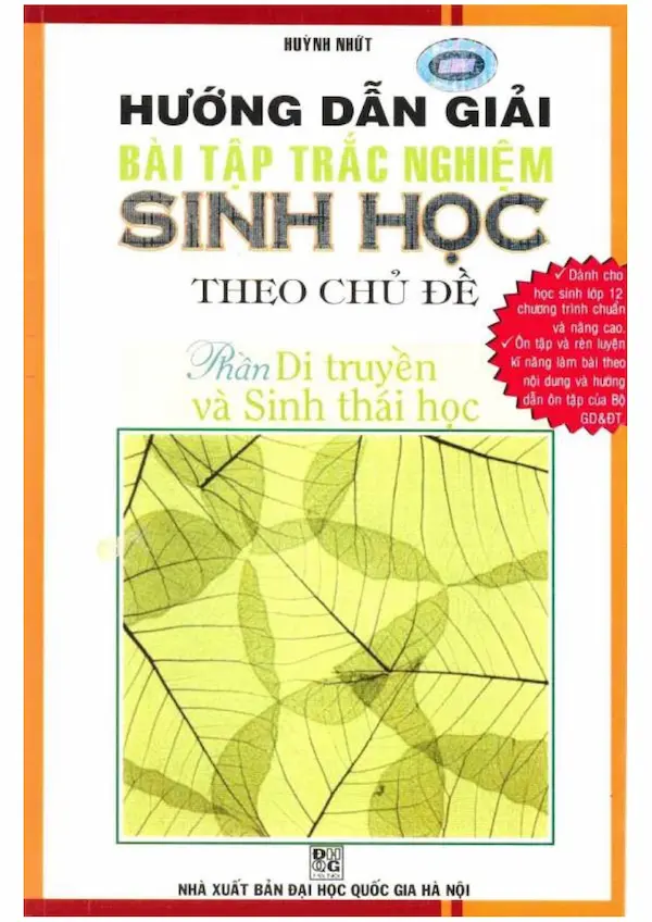 Hướng Dẫn Giải Bài Tập Trắc Nghiệm Sinh Học Theo Chủ Đề