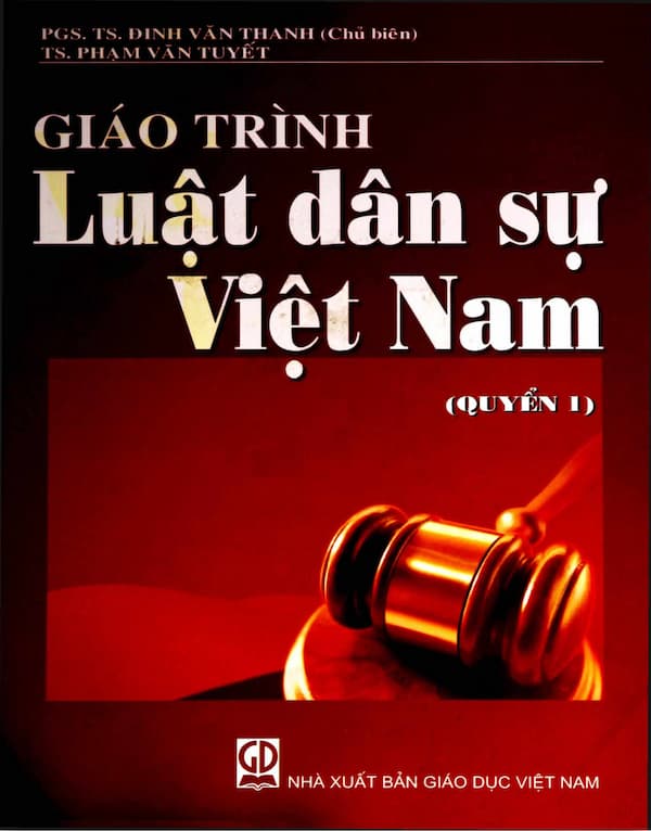 Giáo trình luật dân sự Việt Nam – Quyển 1