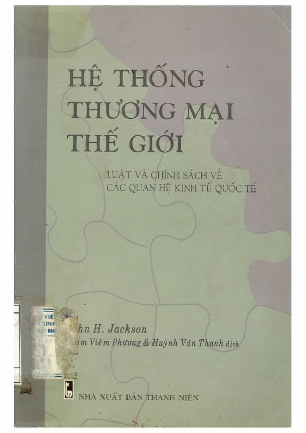 Hệ thống thương mại thế giới: luật và chính sách về các quan hệ kinh tế quốc tế