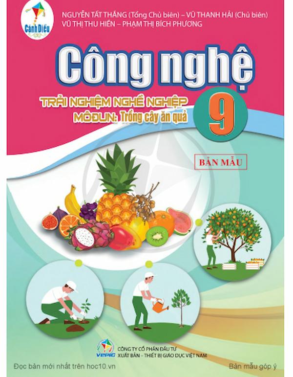 Công Nghệ 9 – Trải Nghiệm Nghề Nghiệp Môđun Trồng Cây Ăn Quả – Cánh Diều