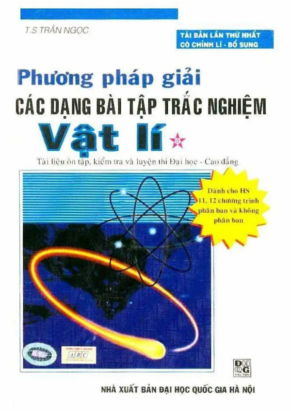 Phương Pháp Giải Các Dạng Bài Tập Trắc Nghiệm Vật Lý Tập 1