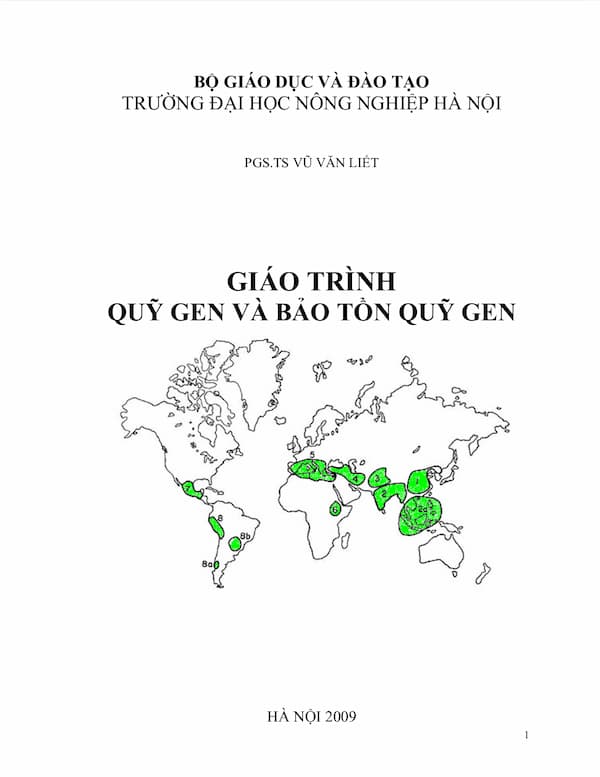 Giáo trình quỹ ghen và bảo tồn quỹ ghen