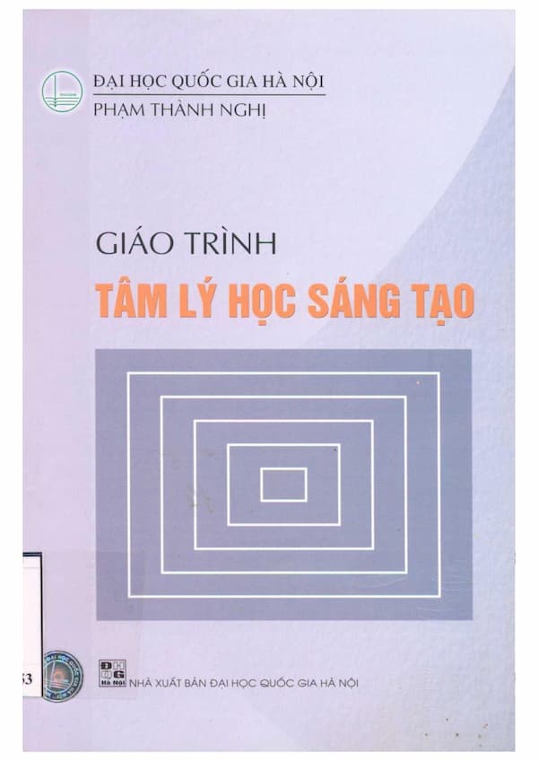 Giáo trình Tâm lý học sáng tạo