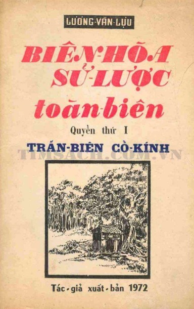 Biên Hòa Sử Lược Toàn Biên 1 PDF EPUB