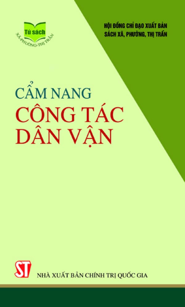 Cẩm Nang Công Tác Dân Vận