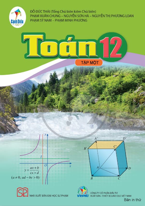 Toán 12 – tập 1 – Cánh diều