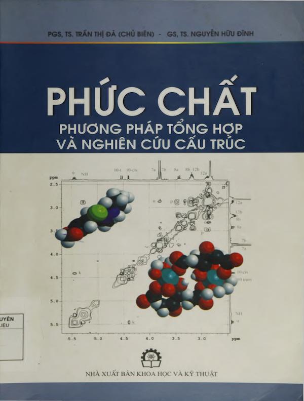 Phức Chất – Phương Pháp Tổng Hợp Và Nghiên Cứu Cấu Trúc