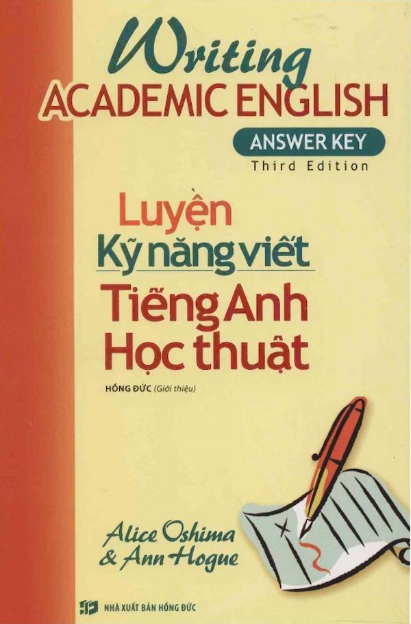 Luyện Kỹ Năng Viết Tiếng Anh Học Thuật