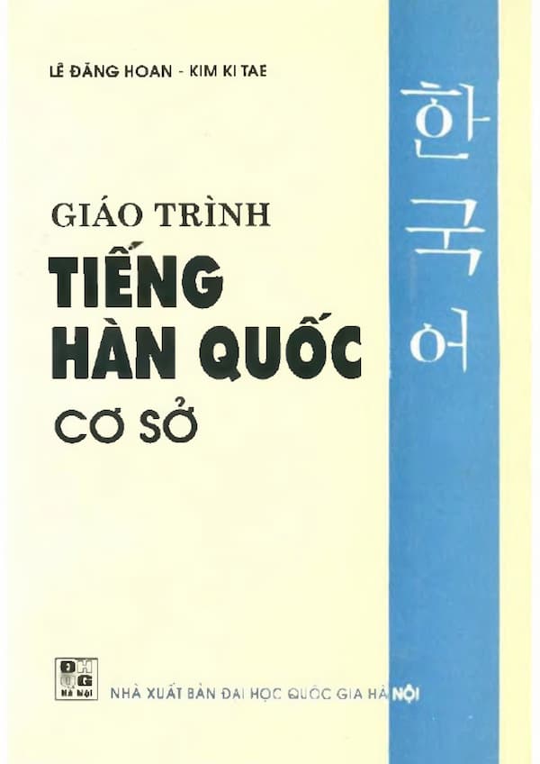 Giáo trình tiếng Hàn Quốc cơ sở