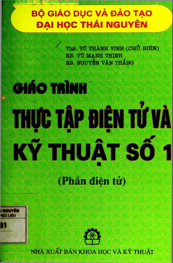 Giáo trình thực tập điện tử và kỹ thuật số 1 (Phần điện tử)