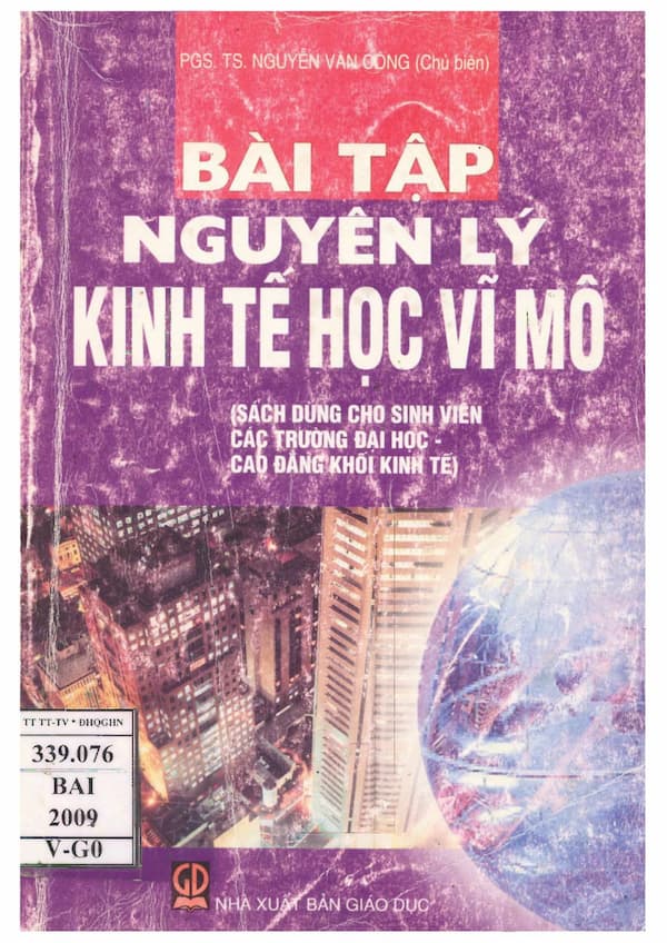 Bài Tập Nguyên Lý Kinh Tế Học Vĩ Mô