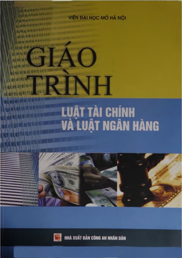 Giáo trình luật tài chính và luật ngân hàng