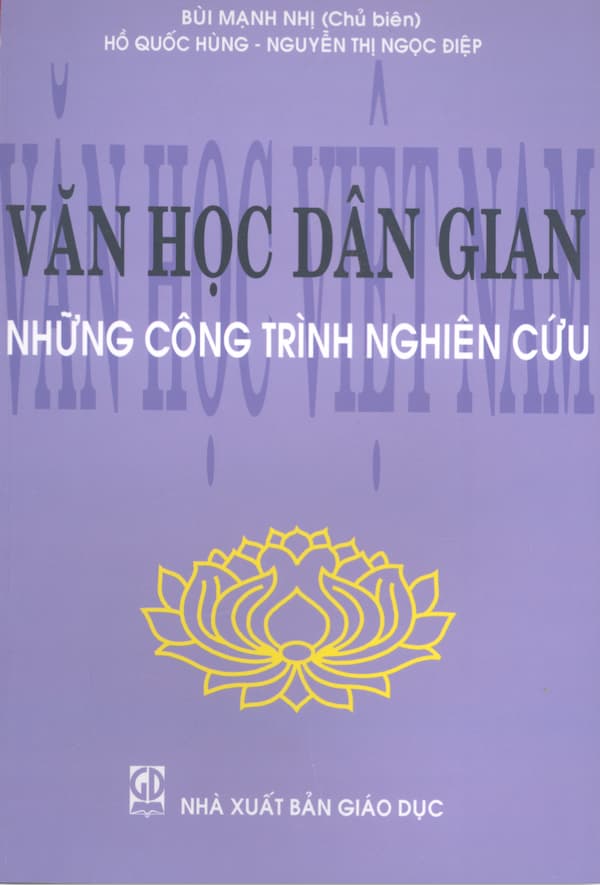 Văn học dân gian những công trình nghiên cứu