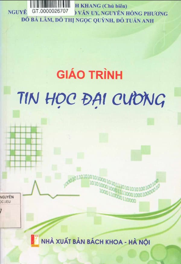 Giáo trình tin học đại cương