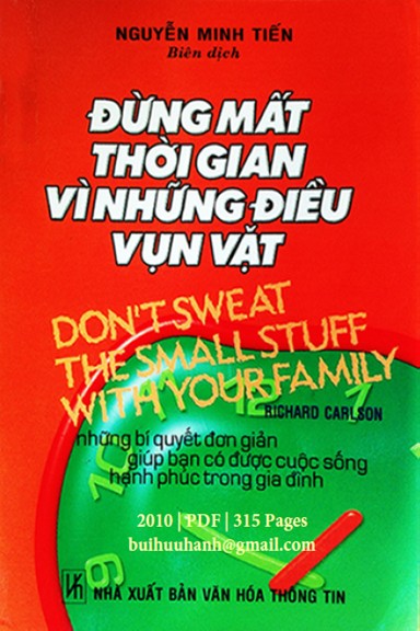 Đừng Mất Thời Gian Vì Những Điều Vụn Vặt PDF EPUB