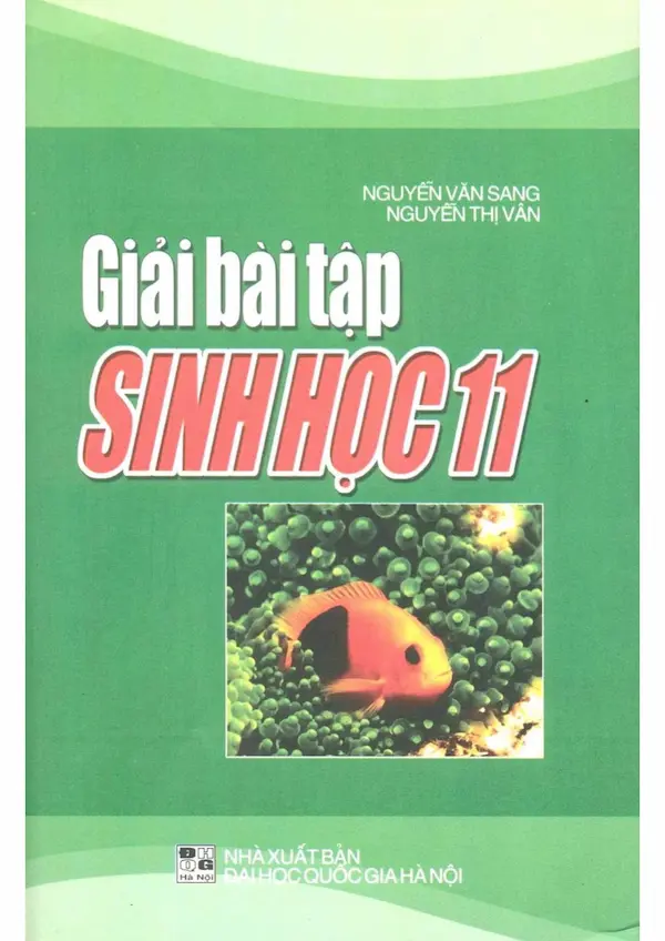 Giải Bài Tập Sinh Học 11