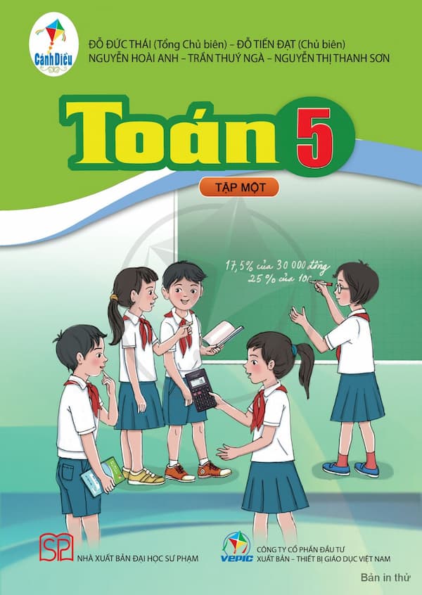 Toán 5 – tập 1 – cánh diều