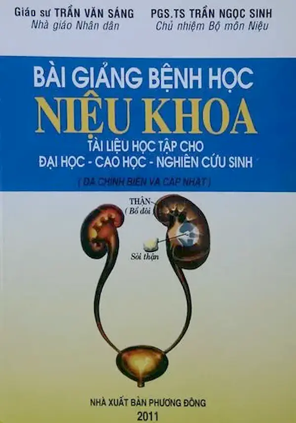 Bài giảng bệnh học Niệu Khoa